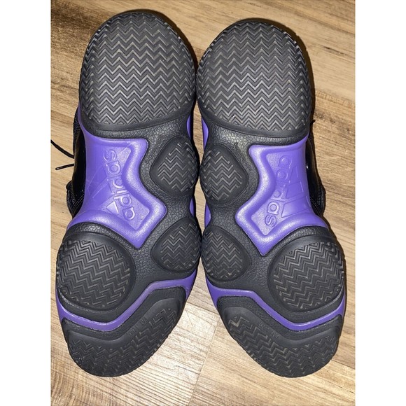 Adidas Top Ten 2000 Lakers Men’s Black Purple Mid-Calf Sneakers Sz 14 main image 16